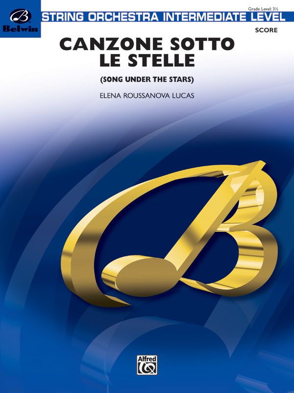 Canzone Sotto Le Stelle Conductor Score