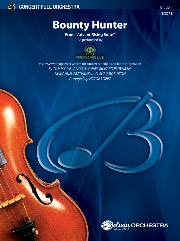 Bounty Hunter Theme (From Advent Rising Suite) Conductor Score