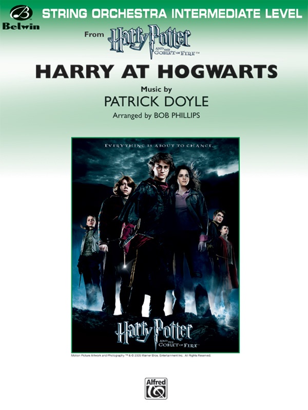 Harry At Hogwarts, Themes From Harry Potter And The Goblet Of Fire™ Featuring: Harry At Hogwarts / Hogwarts' Hymn / The Quidditch World Cup (The Irish) Conductor Score & Parts