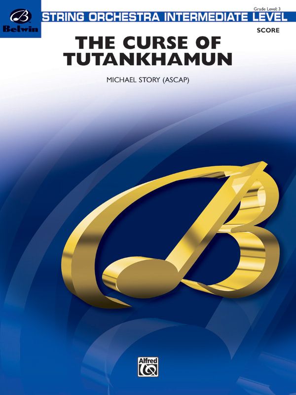 The Curse Of Tutankhamun Conductor Score