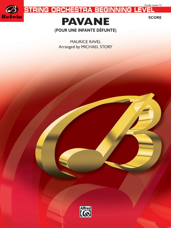Pavane (Pour Une Infante Defunte) Conductor Score