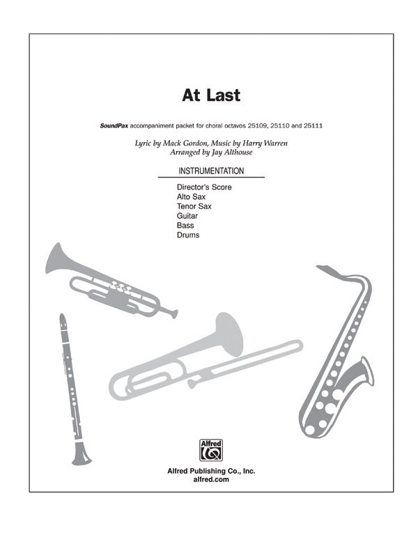 At Last Instrumental Parts