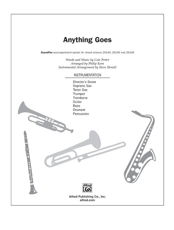 Anything Goes (From The Musical Anything Goes) Instrumental Parts
