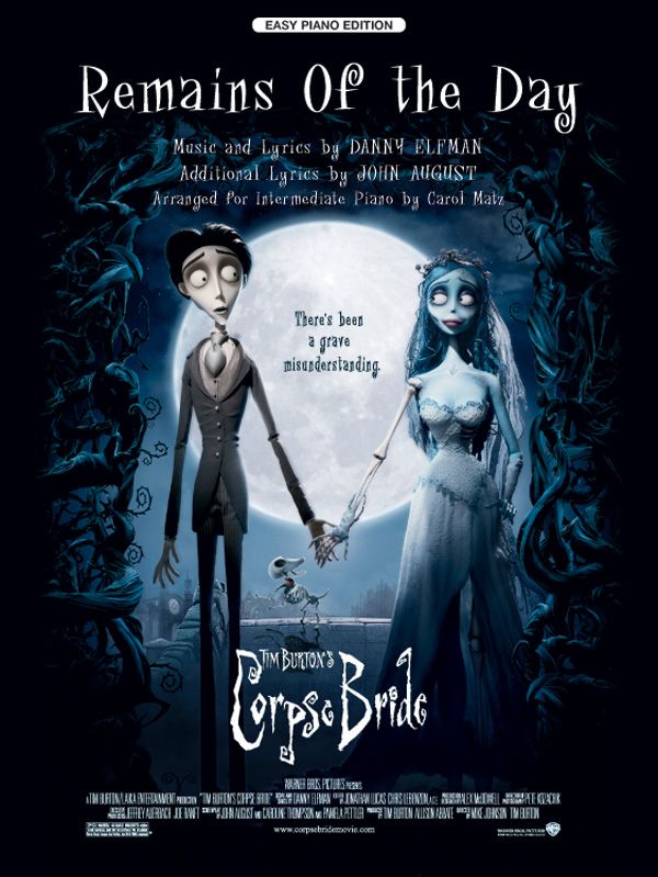 Remains Of The Day (From Corpse Bride) Sheet
