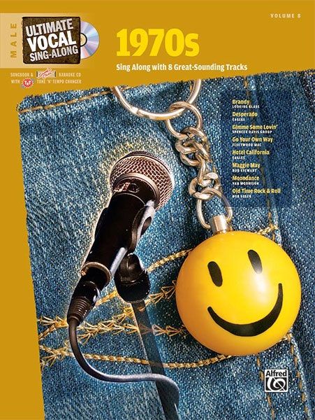 Ultimate Vocal Sing-Along: 1970S (Male Voice) Book & Enhanced Cd