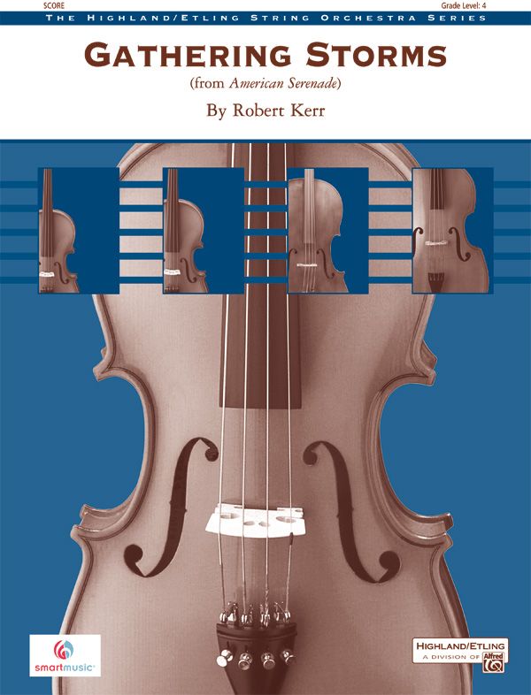 Gathering Storms (Movement 2 From American Serenade Symphony) Conductor Score & Parts