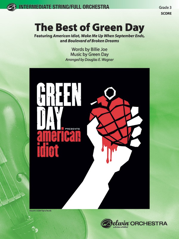 The Best Of Green Day Featuring: American Idiot / Wake Me Up When September Ends / Boulevard Of Broken Dreams Conductor Score
