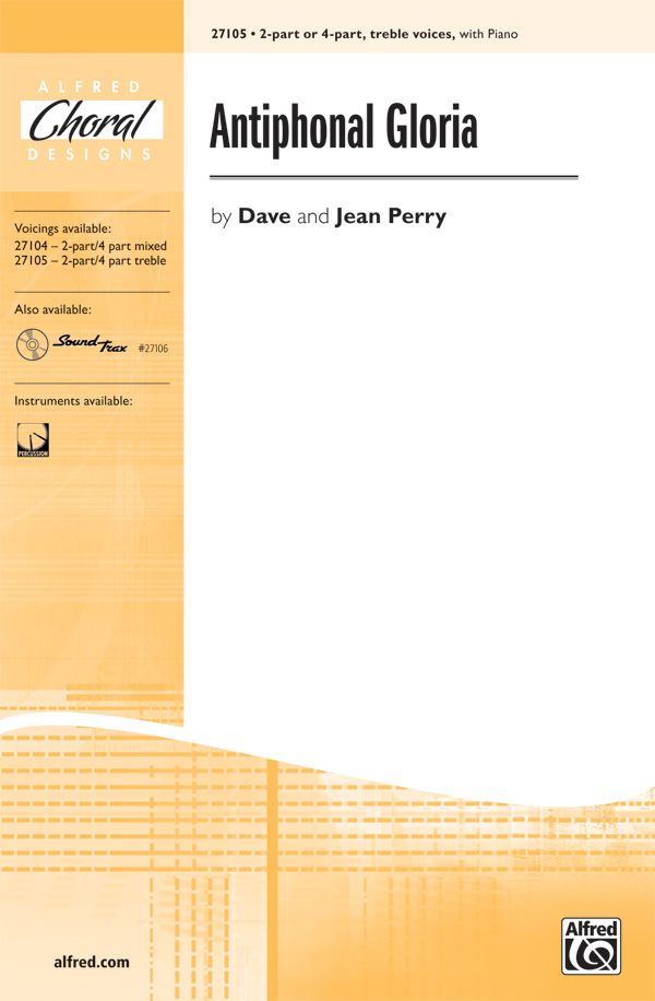 Antiphonal Gloria Choral Octavo