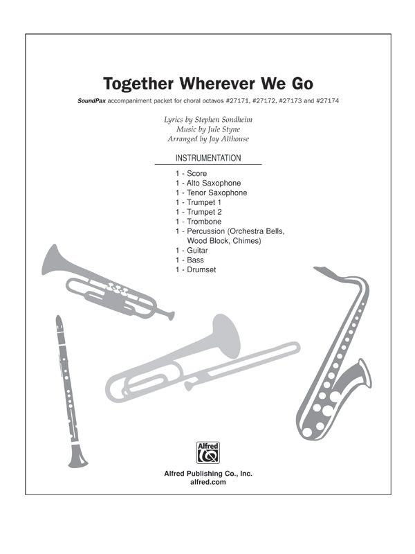 Together Wherever We Go From The Musical Gypsy Instrumental Parts