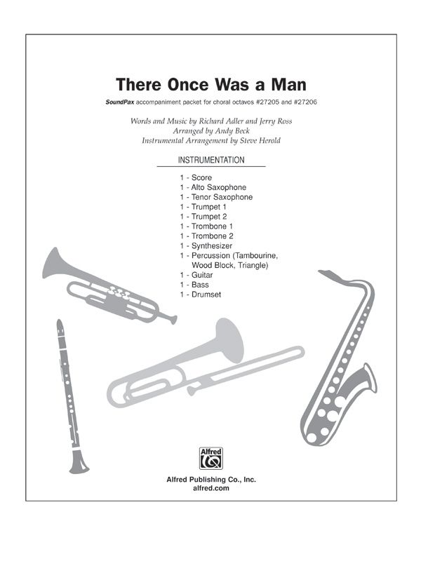 There Once Was A Man From The Musical The Pajama Game Instrumental Parts