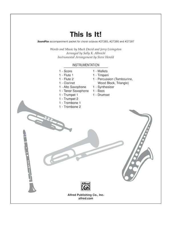 This Is It! (Theme From "The Bugs Bunny Show") Instrumental Parts