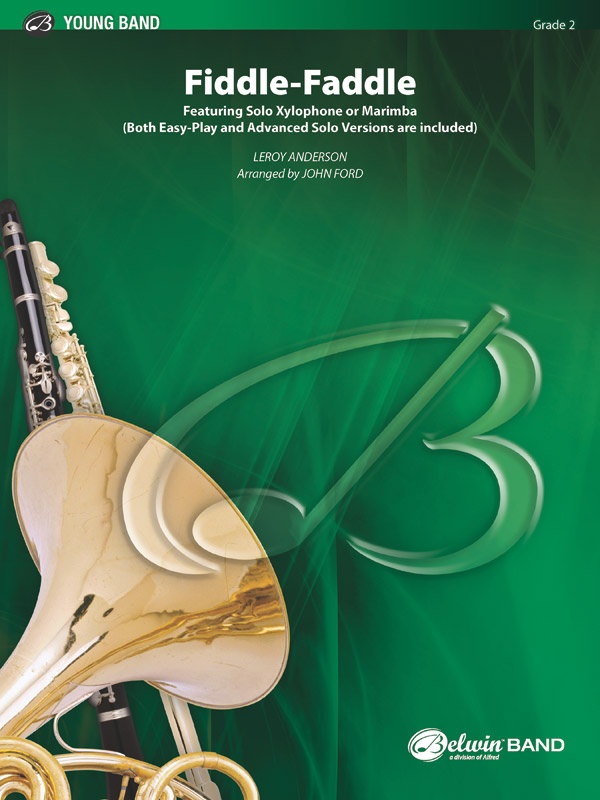 Fiddle-Faddle Featuring Solo Xylophone Or Marimba Conductor Score & Parts