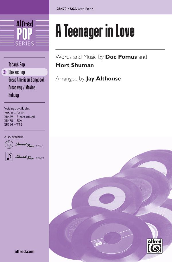 A Teenager In Love Choral Octavo
