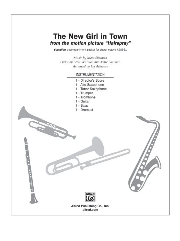 The New Girl In Town From The Motion Picture Hairspray Instrumental Parts