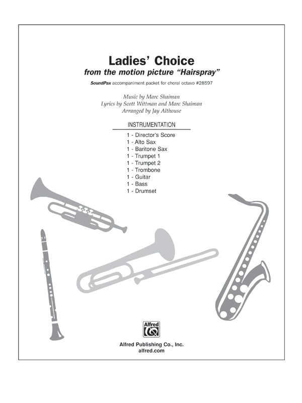 Ladies' Choice From The Motion Picture Hairspray Instrumental Parts