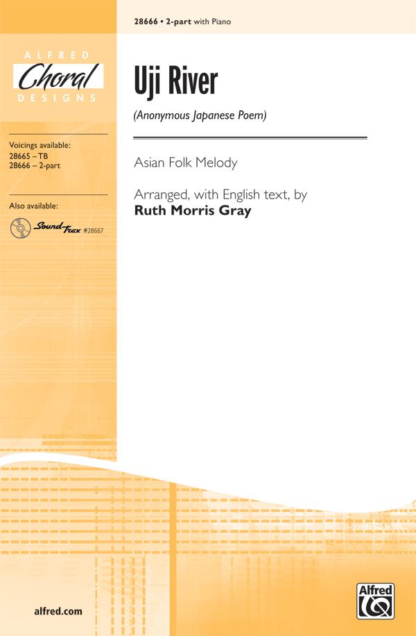Uji River Anonymous Japanese Poem Choral Octavo