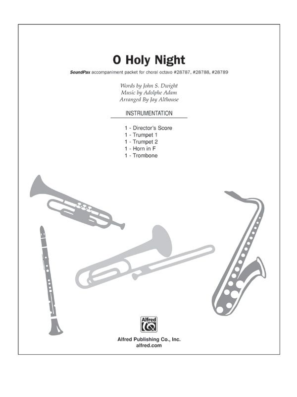 O Holy Night French Carol Instrumental Parts