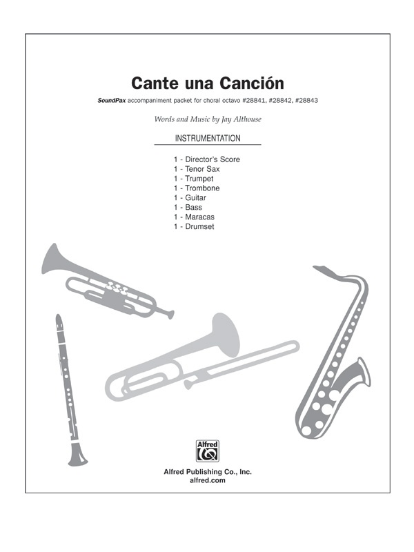Cante Una Cancion (Sing A Song) Instrumental Parts