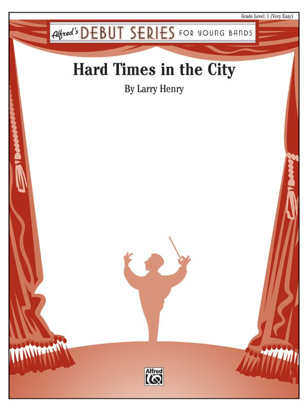 Hard Times In The City Conductor Score & Parts