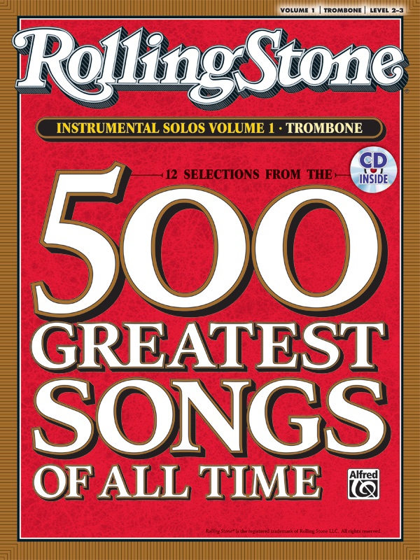 Selections From Rolling Stone Magazine's 500 Greatest Songs Of All Time: Instrumental Solos, Volume 1 Book & Cd