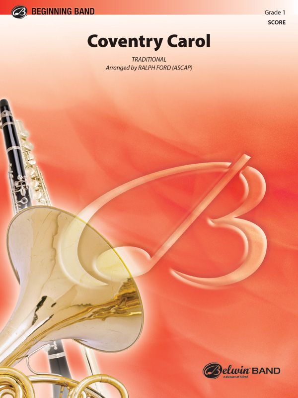 Coventry Carol Conductor Score