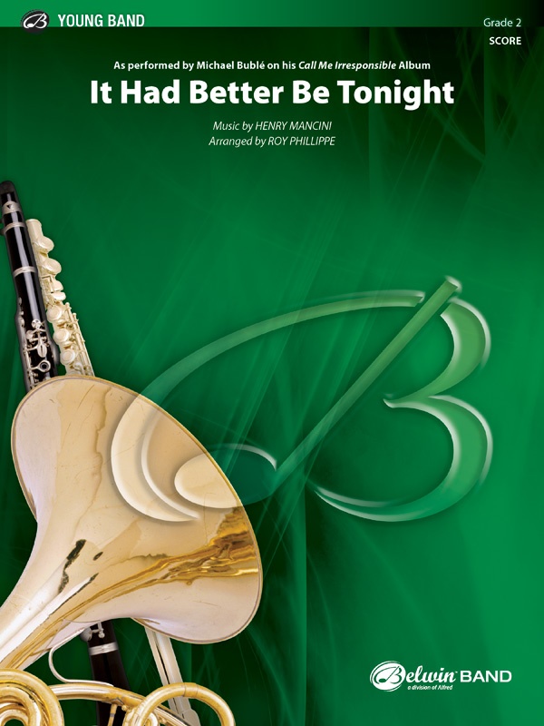It Had Better Be Tonight (Meglio Stasera) Conductor Score