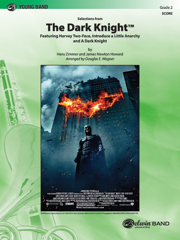 The Dark Knight, Selections From Featuring: Harvey Two-Face / Introduce A Little Anarchy / A Dark Knight Conductor Score
