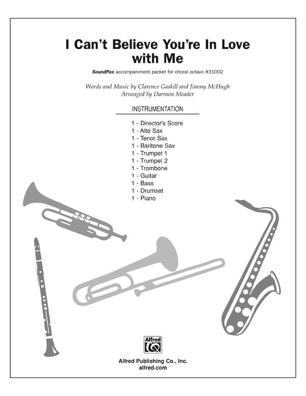 I Can't Believe That You're In Love With Me Instrumental Parts
