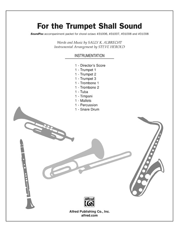 For The Trumpet Shall Sound Instrumental Parts