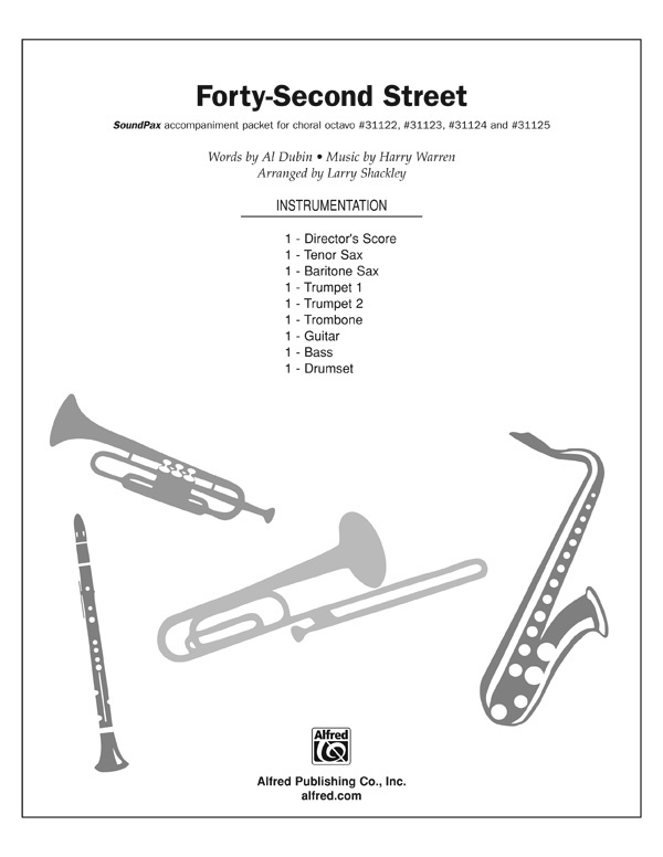 Forty-Second Street From The Musical 42Nd Street) Instrumental Parts