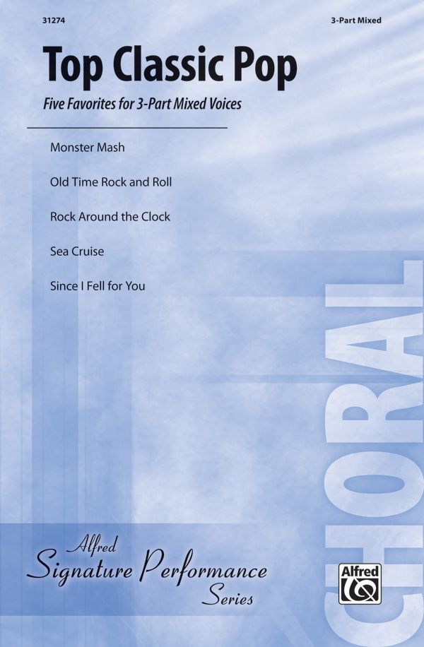 Top Classic Pop Five Favorites For 3-Part Mixed Voices Book