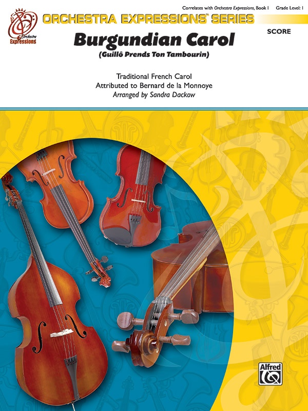 Burgundian Carol (Guillo Prends Ton Tambourin) Conductor Score