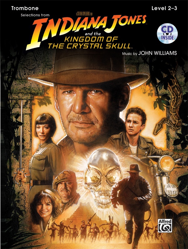 Indiana Jones And The Kingdom Of The Crystal Skull Instrumental Solos Book & Cd