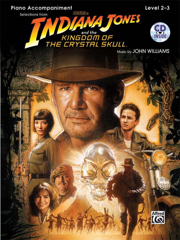 Indiana Jones And The Kingdom Of The Crystal Skull Instrumental Solos Book & Cd