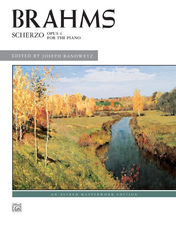 Brahms: Scherzo, Opus 4 Book