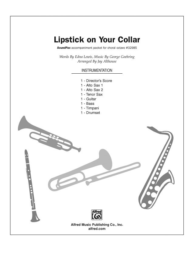 Lipstick On Your Collar Instrumental Parts