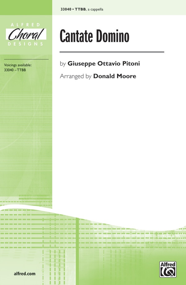 Cantate Domino Choral Octavo