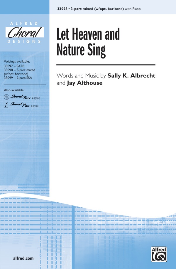 Let Heaven And Nature Sing Choral Octavo