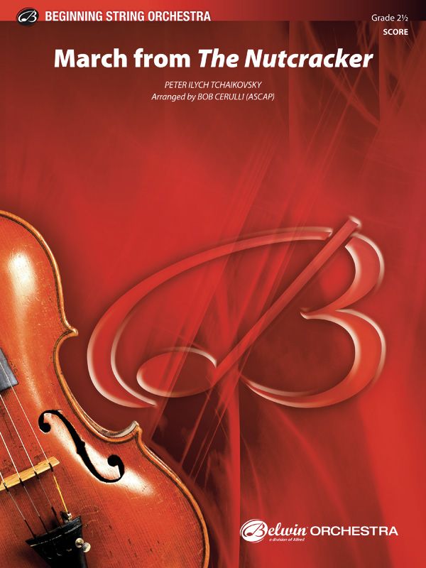 March From The Nutcracker Conductor Score & Parts