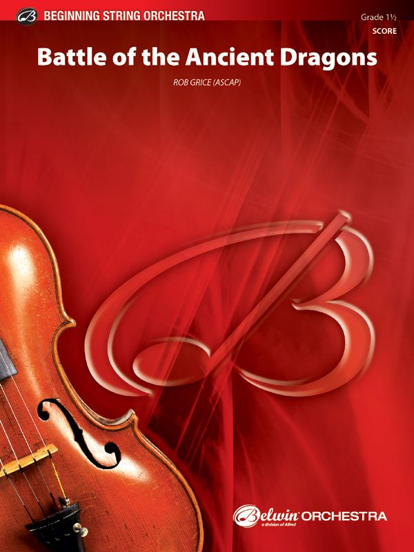 Battle Of The Ancient Dragons Conductor Score
