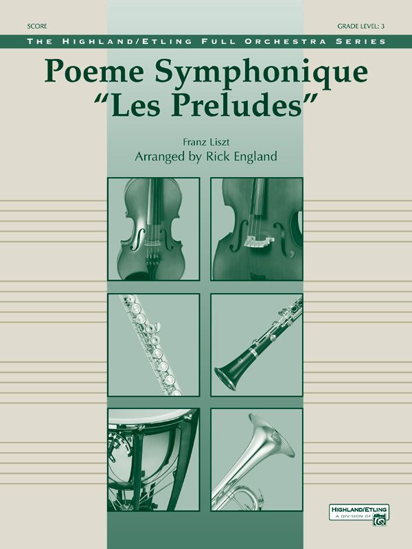 Poeme Symphonique "Les Preludes" Conductor Score