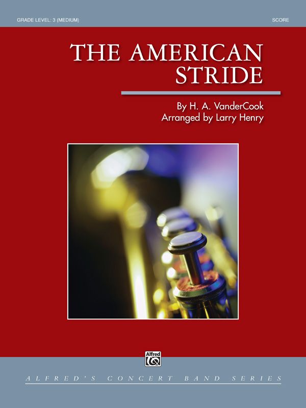 The American Stride March Conductor Score & Parts