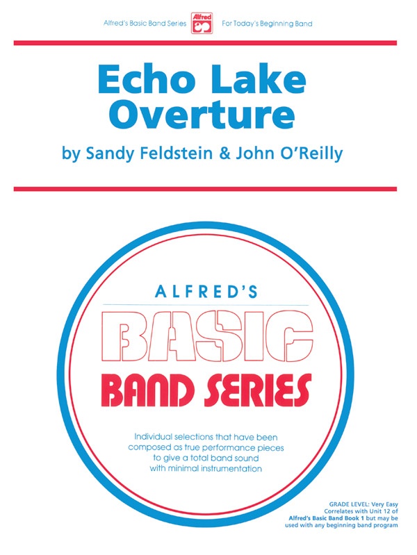 Echo Lake Overture Conductor Score & Parts
