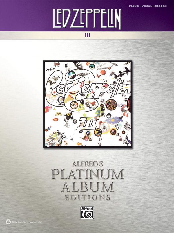 Led Zeppelin: Iii Platinum Album Edition Book