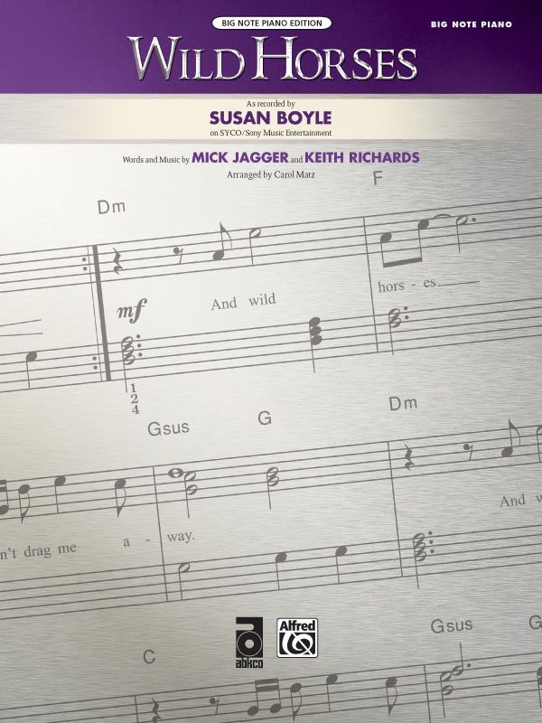 Wild Horses Sheet