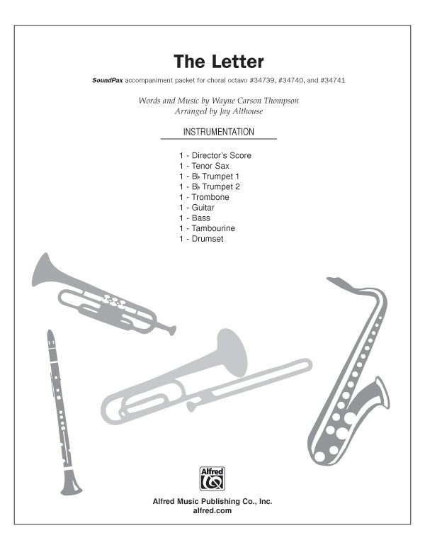 The Letter Instrumental Parts