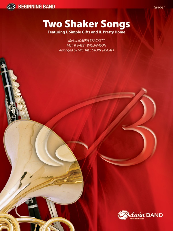 Two Shaker Songs Featuring: Simple Gifts / Pretty Home Conductor Score