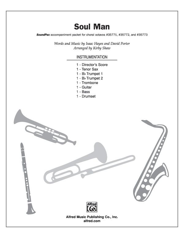 Soul Man Instrumental Parts