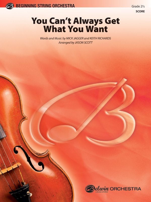You Can't Always Get What You Want As Recorded By The Rolling Stone Conductor Score & Parts
