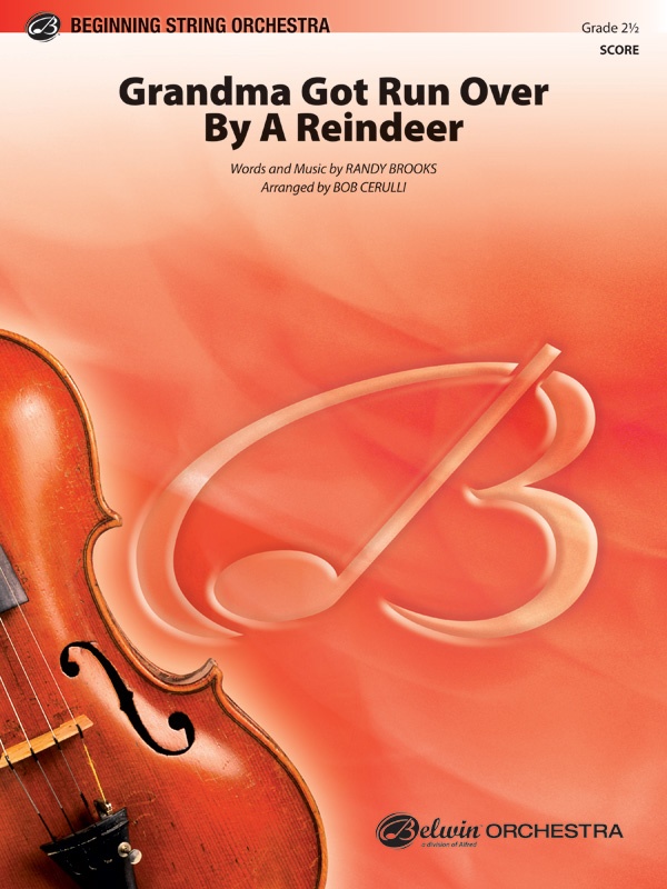 Grandma Got Run Over By A Reindeer Conductor Score & Parts